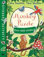 Monkey Puzzle Sticker Book (Paperback)