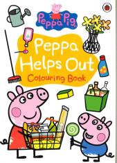 Peppa Helps Out(Peppa Pig Colouring Book)