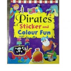 Pirates Sticker And Colour Fun