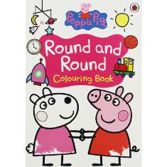 Round and Round Colouring Book