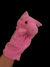 Hand puppet animal Pig