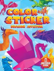 Color with sticker Dragon Adventure