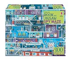 Usborne Book and Jigsaw: Spy Maze