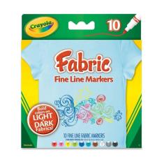 crayola fabric fine line markers